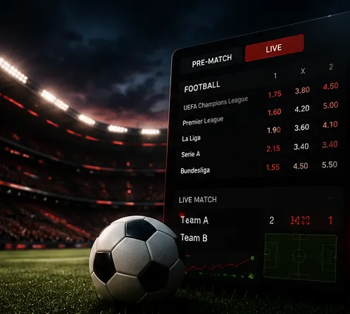 Pre-Match & Live Betting